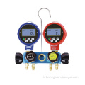 4-Valve Digital Single Manifold Gauge with Anti-Vibration Function